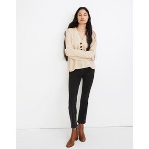 Madewell Ribbed Lyle Henley Sweater Large